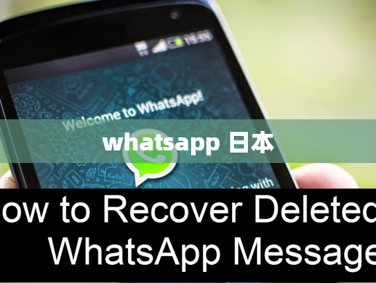 whatsapp 日本