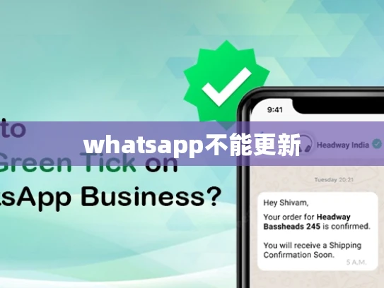 whatsapp不能更新