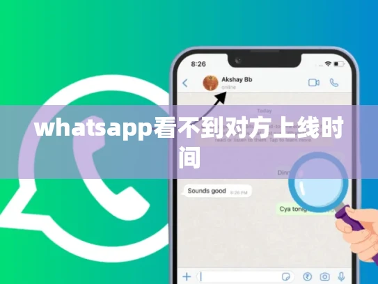 whatsapp看不到对方上线时间
