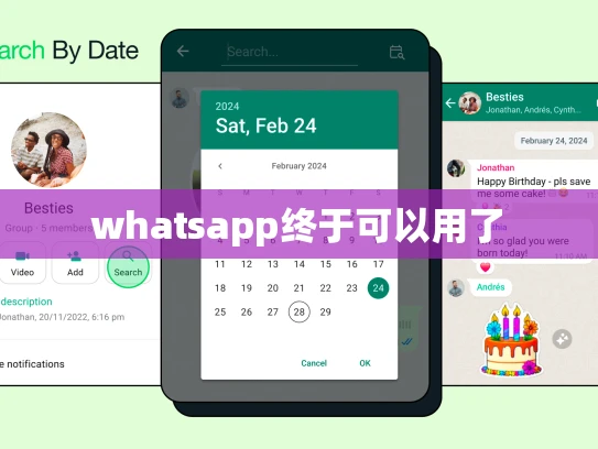 whatsapp终于可以用了