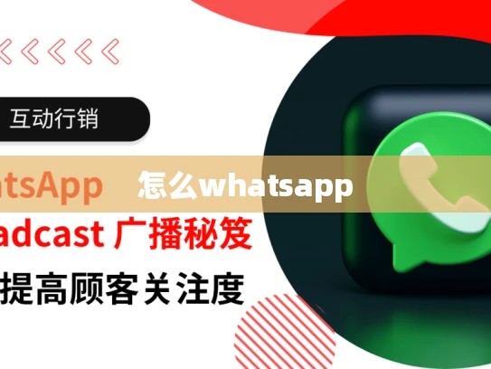 怎么whatsapp