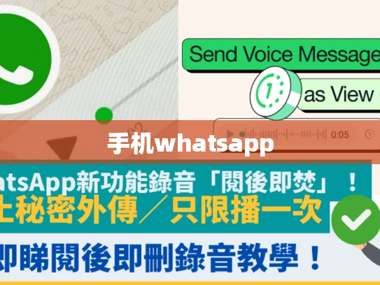 手机whatsapp 手机whatsapp