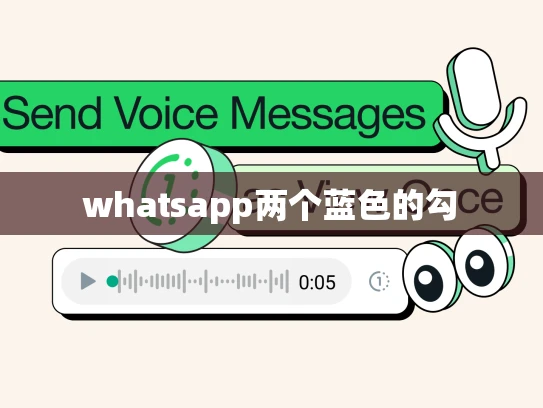 whatsapp两个蓝色的勾