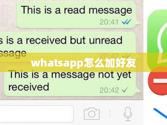 whatsapp怎么加好友